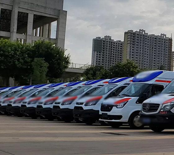 三台县服务车队展示